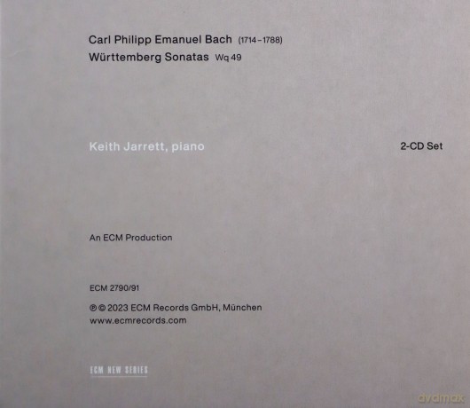 Keith Jarrett: Wurttemberg Sonatas [CD]