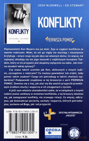 Konflikty Pierwsza Pomoc - Josh Mcdowell, Ed Stewart  [KSIĄŻKA]