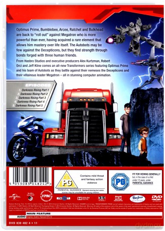 Transformers Prime - Darkness Rising - Parts 1-5 [DVD]
