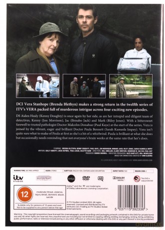 Vera Series 12 Episodes 1 to 4 [DVD]