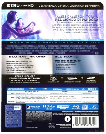 Avatar: The Way of Water (Avatar: Istota wody) (steelbook) [Blu-Ray 4K]+[Blu-Ray]