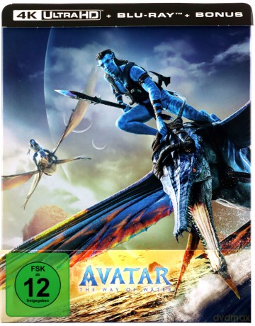 Avatar: The Way of Water (Avatar: Istota wody) (steelbook) [Blu-Ray 4K]+[Blu-Ray]
