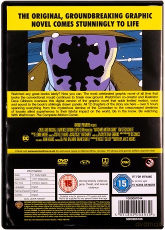 Watchmen The Complete Motion Comics [DVD]