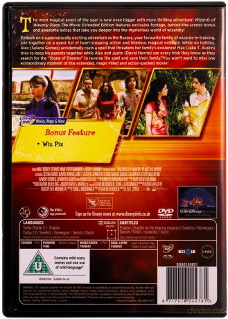 Wizards Of Waverly Place - The Movie (Czarodzieje z Waverly Place: Film) [DVD]