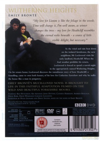 Wuthering Heights - Complete Mini Series (1978) (Wichrowe wzgórza) [2xDVD]