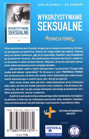 Wykorzystywanie Seksualne Pierwsza Pomoc - Josh Mcdowell, Ed Stewart  [KSIĄŻKA]