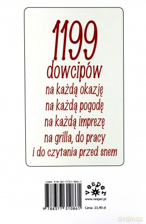 1199 Dowcipów Na Każdą Okazję [KSIĄŻKA]