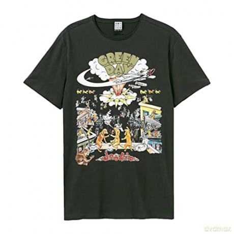 Clash: Clash - London Calling Amplified Large Vintage Charcoal T Shirt