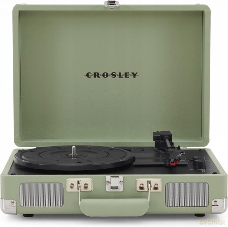 Crosley: Cruiser Plus Deluxe Portable Turntable (Mint)- Now With Bluetooth Out