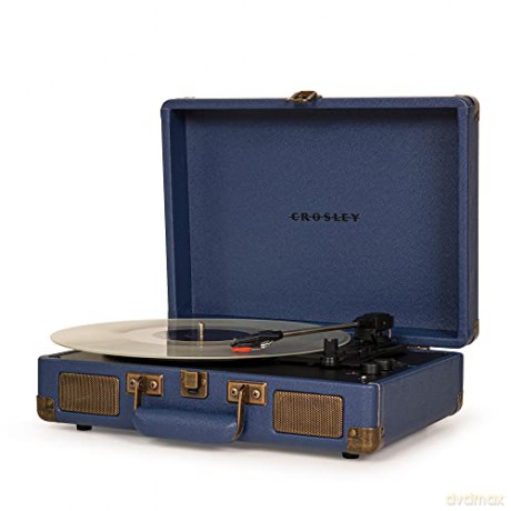 Crosley: Cruiser Plus Deluxe Portable Turntable (Navy) - Now With Bluetooth Out