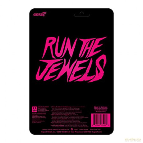 Run The Jewels: Dangerous Killer Mike And El-P 2-Pack Reaction Figures