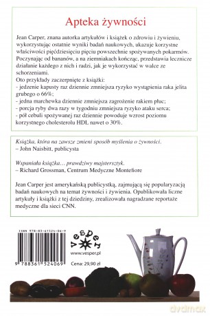 Apteka Żywności - Jean Carper  [KSIĄŻKA]