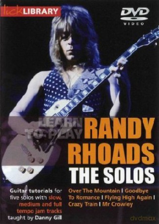 Lick Library Learn To Play Randy Rhoads [DVD]
