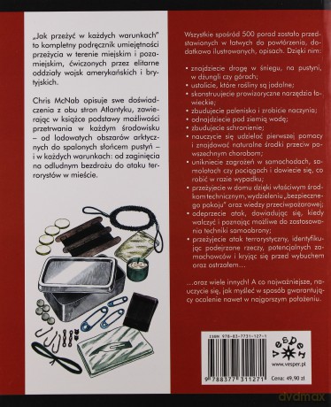 Survival Jak Przeżyć W Każdych Warunkach - Chris Mcnab  [KSIĄŻKA]