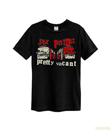 Sex Pistols: Sex Pistols - Pretty Vacant Amplified Large Vintage Black T Shirt