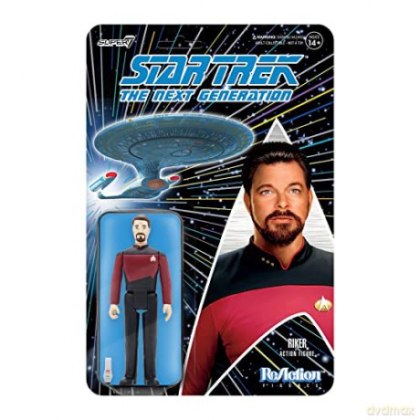 Star Trek: The Next Generation: Star Trek: The Next Generation Reaction Figure Wave 2 - Commander Riker