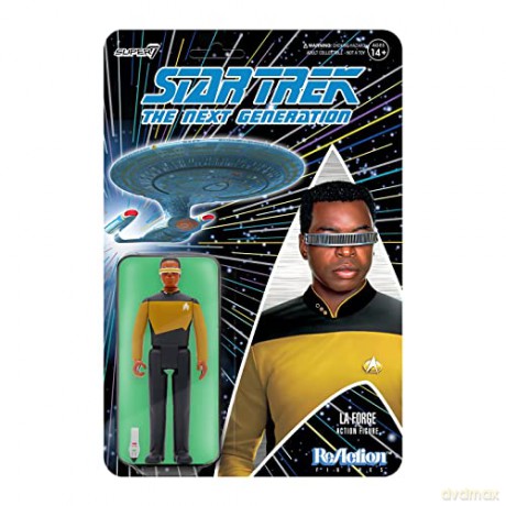 Star Trek: The Next Generation: Star Trek: The Next Generation Reaction Figure Wave 2 - Lt. Commander La Forge