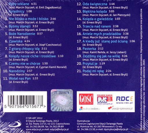 Zejdźmy Się Jak Na Wilię - Ernest Bryll, Marcin Styczeń (digipack) [AUDIOBOOK] [CD]