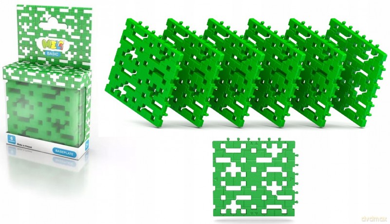 Basic Baseplate Green 6 sztuk [GRA]