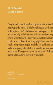 Campo Santo - W.G. Sebald [KSIĄŻKA]