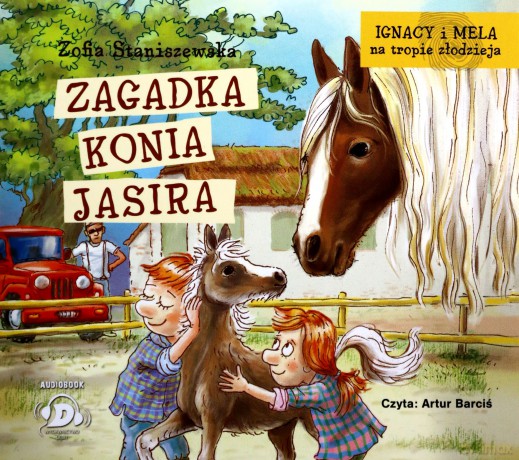 CD MP3 Ignacy i Mela na tropie złodzieja Tom 9 Zagadka konia Jasira (audiobook) - Zofia Staniszewska [AUDIOBOOK]