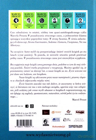 Czas odnaleziony - Marcel Proust [KSIĄŻKA]