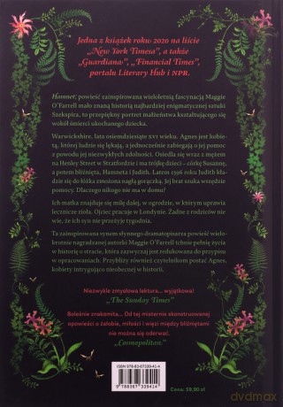 Hamnet - Maggie O'Farrell [KSIĄŻKA]