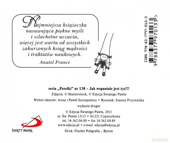 Jak Wspaniale Jest Żyć Perełki [KSIĄŻKA]