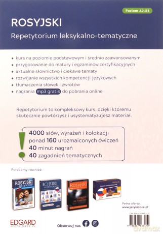 Rosyjski - Repetyt.leksykalno-temat.A2-B1 - Anna Buczel [KSIĄŻKA]