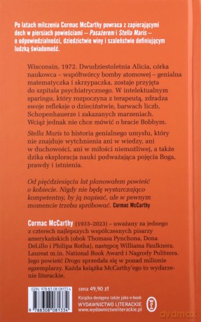 Stella Maris - Cormac McCarthy [KSIĄŻKA]