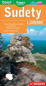 Sudety - mapa turystyczna 1:200 000