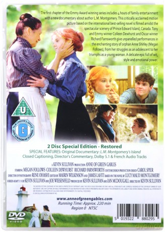 Anne Of Green Gables The Complete Four Part Collection (Ania z Zielonego Wzgórza) [7DVD]