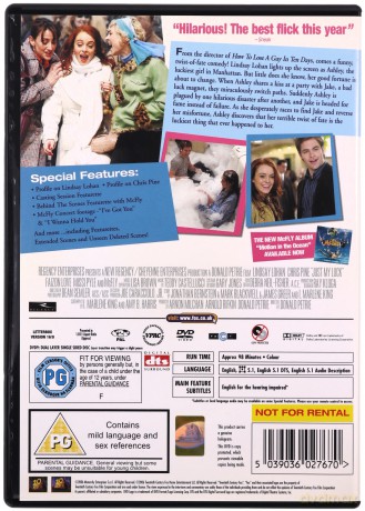 Just My Luck (Całe szczęście) [DVD]