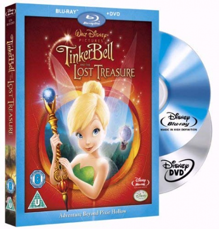 Tinker Bell and The Lost Treasure (Dzwoneczek i Zaginiony Skarb) [Blu-Ray]+[DVD]