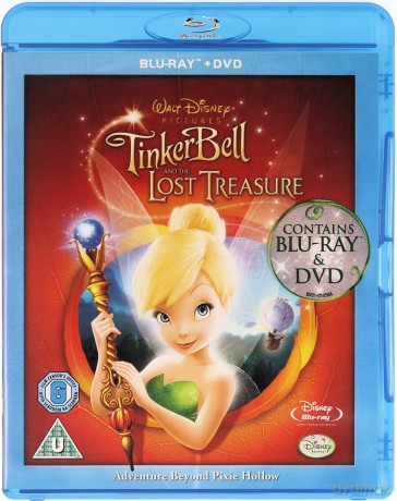 Tinker Bell and The Lost Treasure (Dzwoneczek i Zaginiony Skarb) [Blu-Ray]+[DVD]
