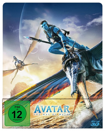 Avatar: The Way of Water (Avatar: Istota wody) (steelbook) [Blu-Ray 3D]+[Blu-Ray]
