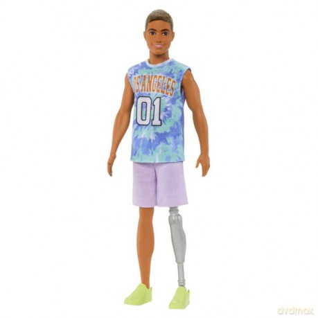 Barbie Fashionistas Ken Sportowy strój z protezą nogi