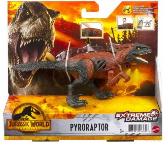 Figurka Jurassic World extreme damage, Pyroraptor [FIGURKA]
