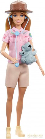 Lalka Barbie Zoolożka