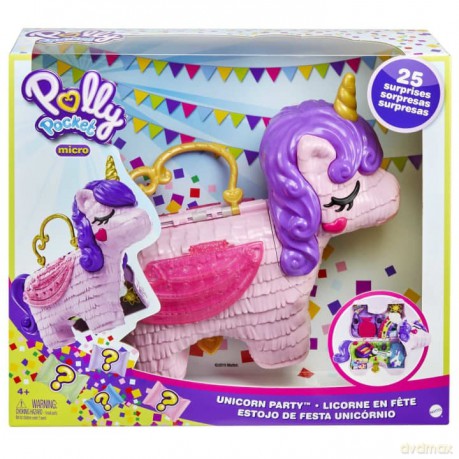 Zestaw figurek Polly Pocket Jednorożec niespodzianka [FIGURKA]