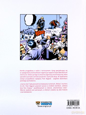 Czarna róża - Jerzy Wróblewski, Stefan Weinfeld [KOMIKS]