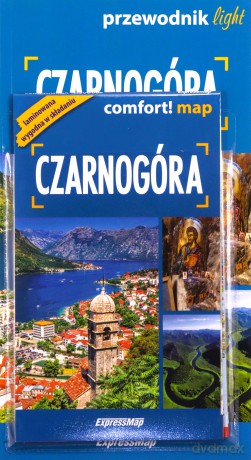 Czarnogóra light przewodnik + mapa - Bejster Łukasz