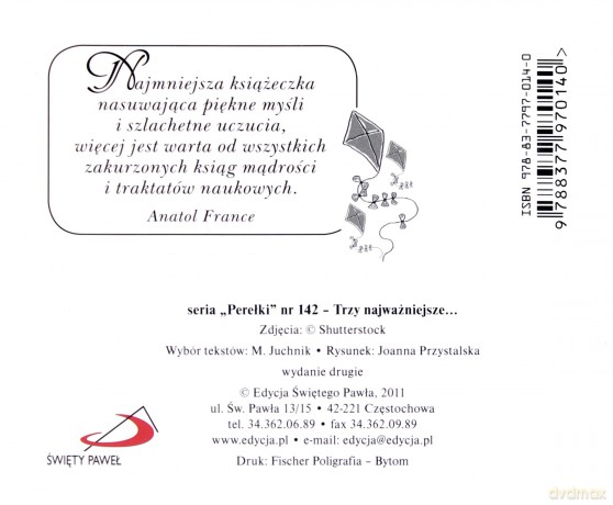 Trzy Najważniejsze... Perełki [KSIĄŻKA]