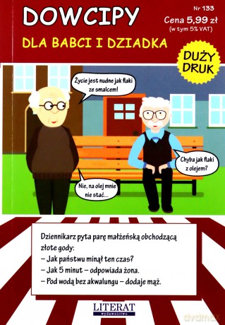 Dowcipy Dla babci i dziadka - Przemysław Adamczewski [KSIĄŻKA]