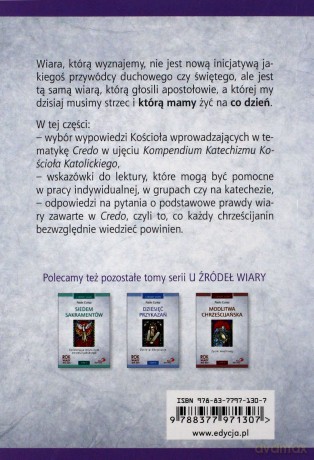 Wierzę Wyznanie Wiary T.I U Źródeł Wiary - Paolo Curtaz  [KSIĄŻKA]