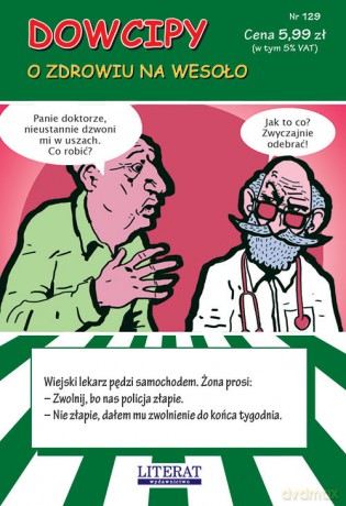 Dowcipy O zdrowiu na wesoło - Przemysław Adamczewski [KSIĄŻKA]