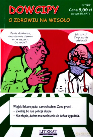 Dowcipy O zdrowiu na wesoło - Przemysław Adamczewski [KSIĄŻKA]