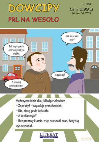 Dowcipy PRL na wesoło [KSIĄŻKA]