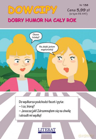 Dowcipy. Dobry humor na cały rok - Przemysław Adamczewski [KSIĄŻKA]