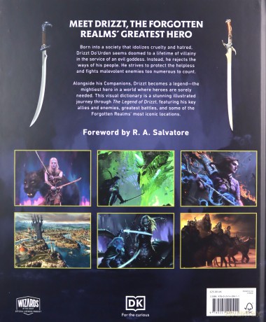 Dungeons & Dragons The Legend of Drizzt Visual Dictionary - Michael Witwer [KSIĄŻKA]